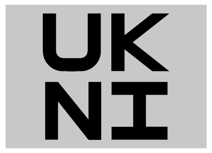 A clear image of UKNI Label Silver Label from Fine Cut Labels Direct
