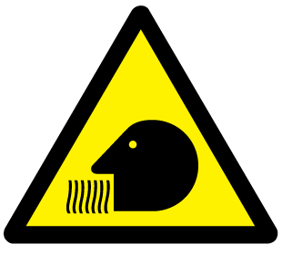 A clear image of Inhalation Hazard Label from Fine Cut Labels Direct