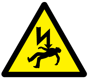 A clear image of Danger of Death Label from Fine Cut Labels Direct