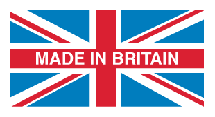 A clear image of Made in Britain Label from Fine Cut Labels Direct